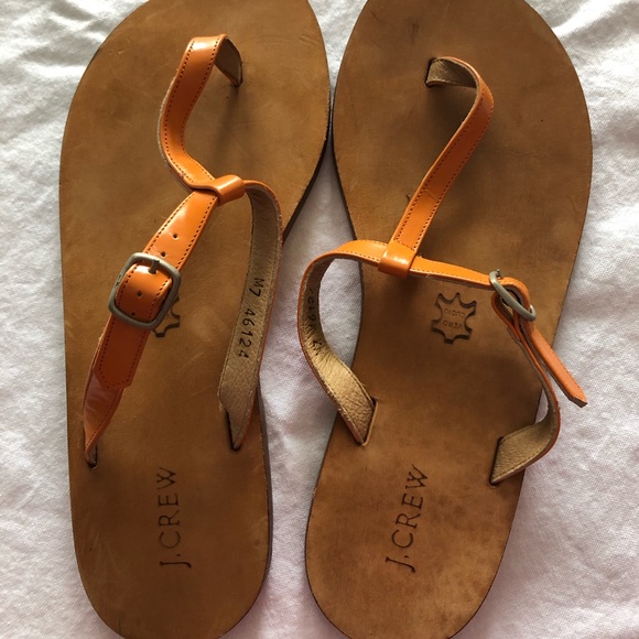 J Crew Italian leather sandals - Picture 2 of 5